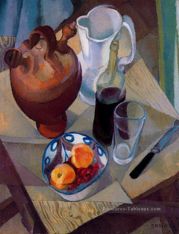 nature morte 1913 Diego Rivera Peintures à l'huile
